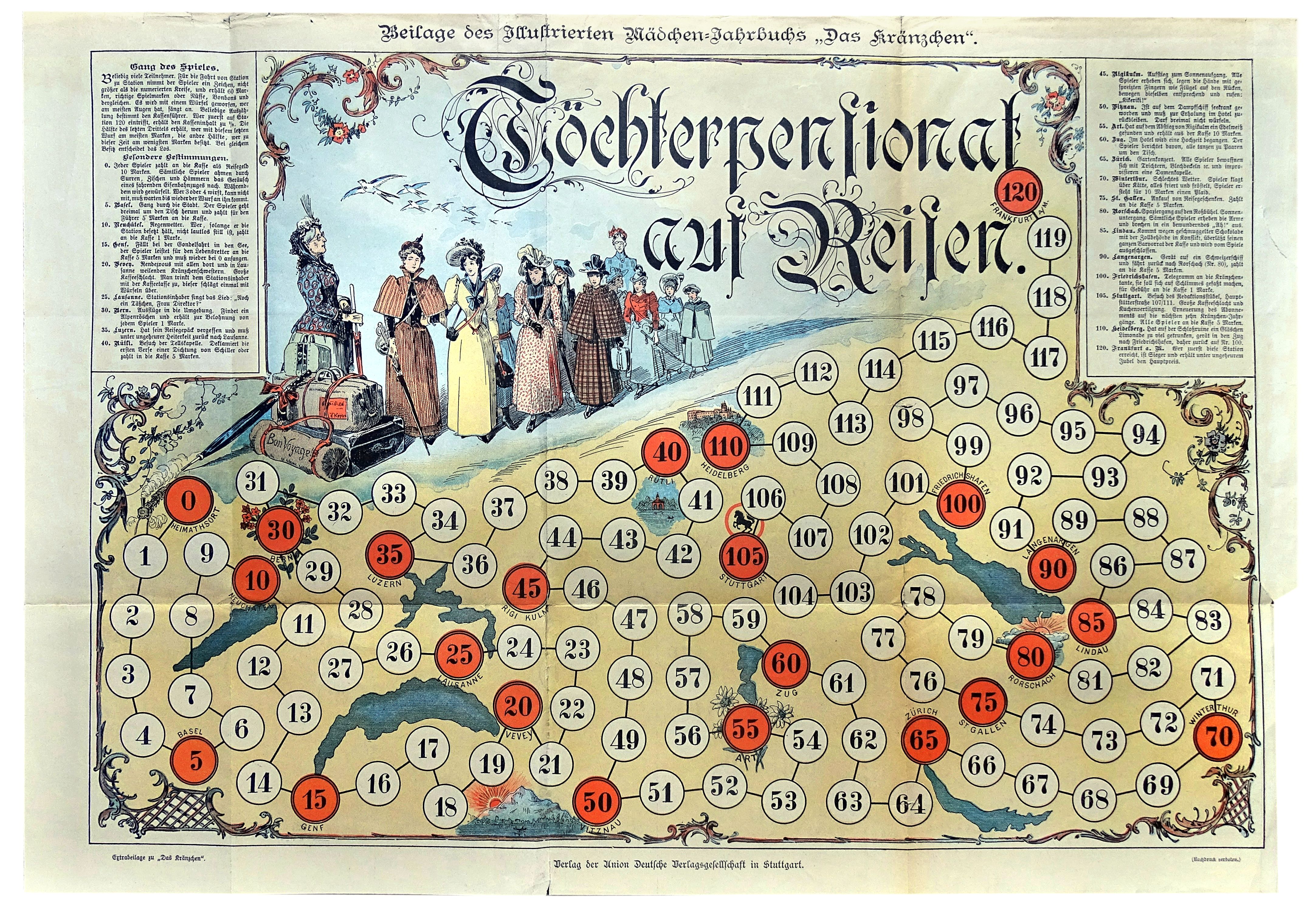 Töchterpensionat auf Reisen