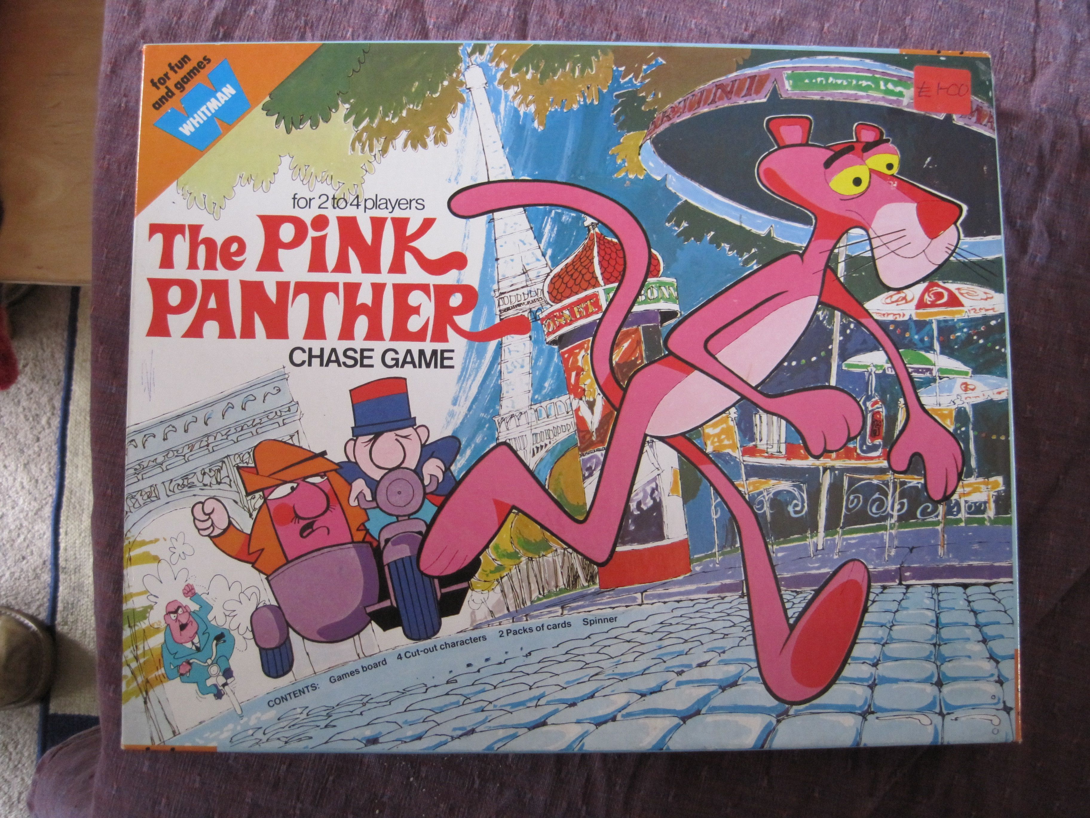 The Pink Panther Chase Game