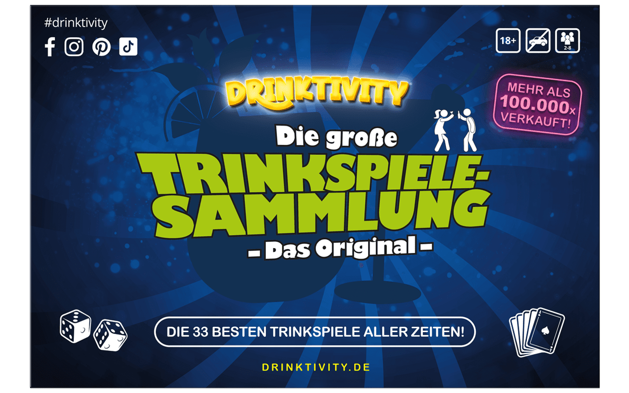 Portada de Drinktivity: The big drinking game collection