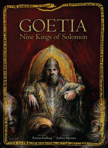 Box art Goetia Nine Kings of Solomon