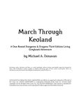 RPG Item: KEO1-01: March Through Keoland