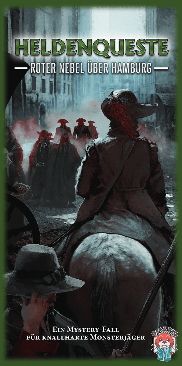 Cover art for Heldenqueste: Roter Nebel über Hamburg