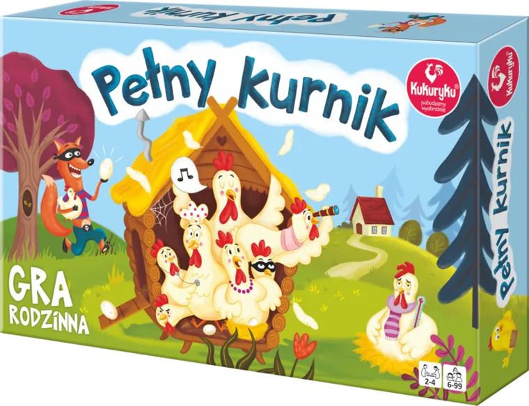 Boîte du jeu Pełny Kurnik