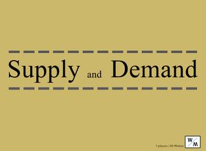 Supply and Demand