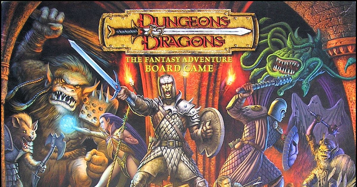 Dungeons & Dragons: The Fantasy Adventure Board Game, Board Game