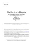 RPG Item: ONW5-03: The Unplumbed Depths