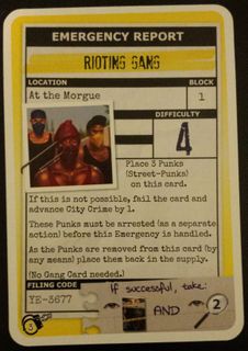 Police Precinct: Rioting Gang Promo