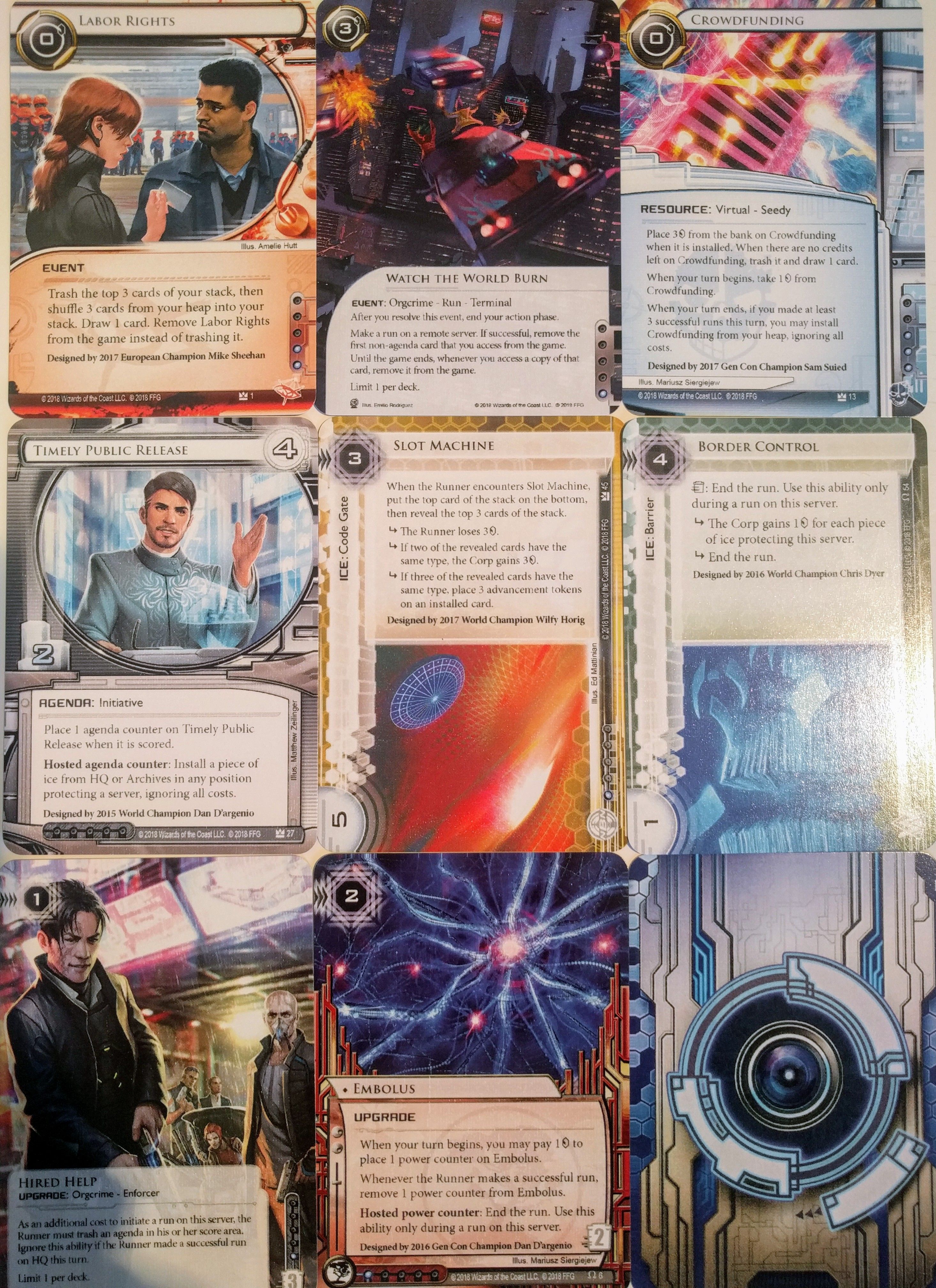 Android: Netrunner – Magnum Opus cards doboz