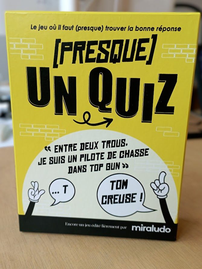 Cover art for Presque Un Quiz