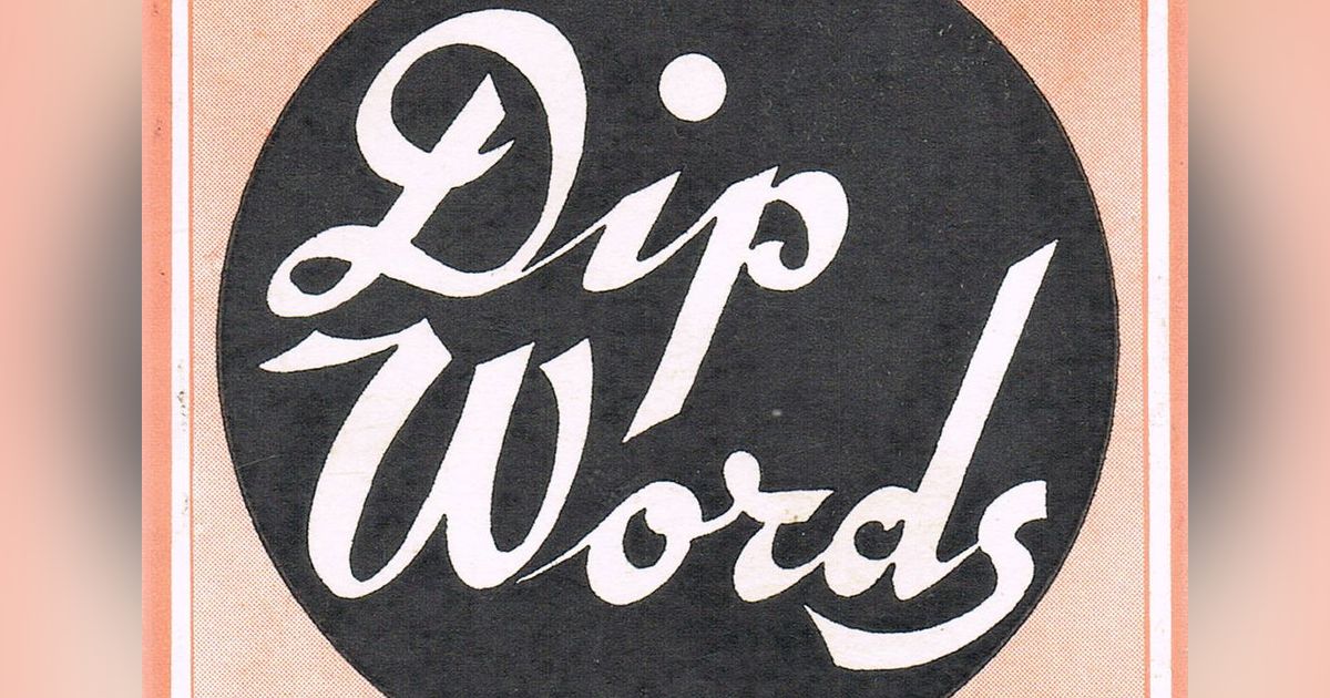 Dip Words Board Game BoardGameGeek