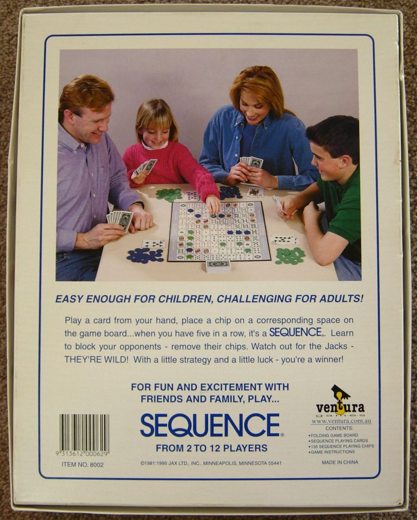 Sequence | Image | BoardGameGeek