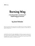 RPG Item: HIG1-05: Burning Way
