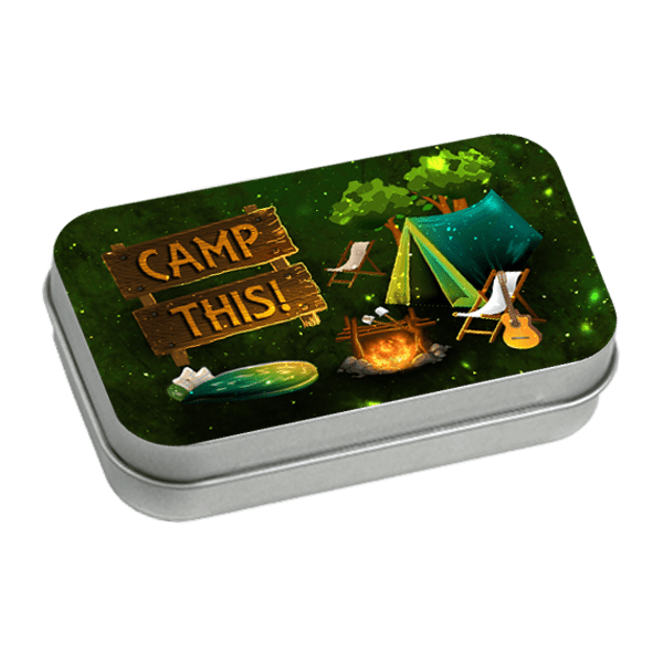 Camp This!: The Mint Tin Game box art