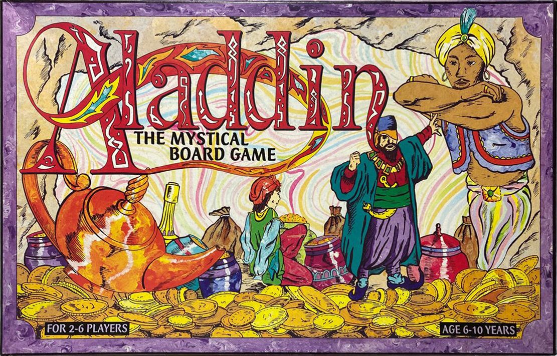 Aladdin: The Mystical Boardgame cover