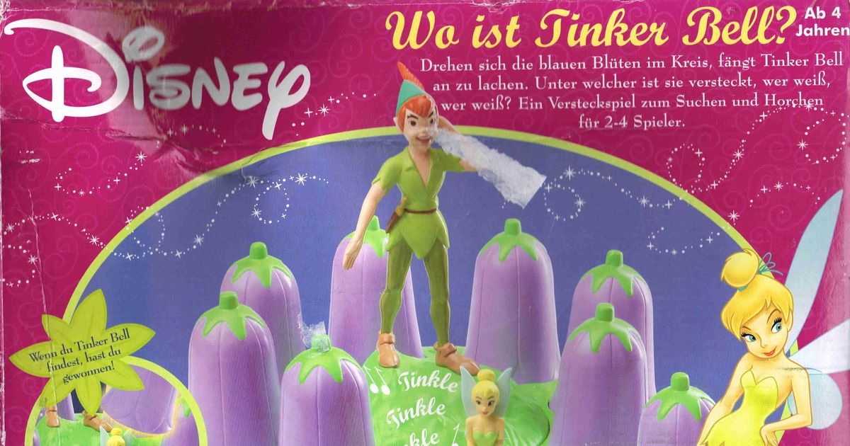 Tinkerbell Cartoon Sex Games - Where's Tinker Bell? | Board Game | BoardGameGeek