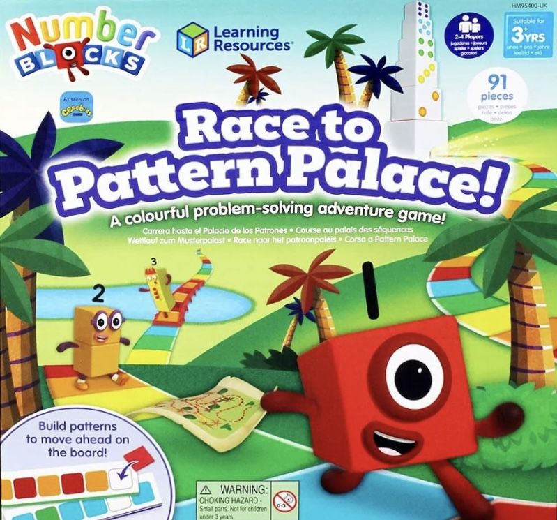 Cover art for Race to Pattern Palace!