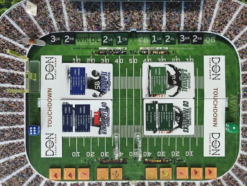 Illustration 2 de FIRST DOWN: Tactical Football Board Game