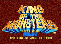 Video Game: King of the Monsters