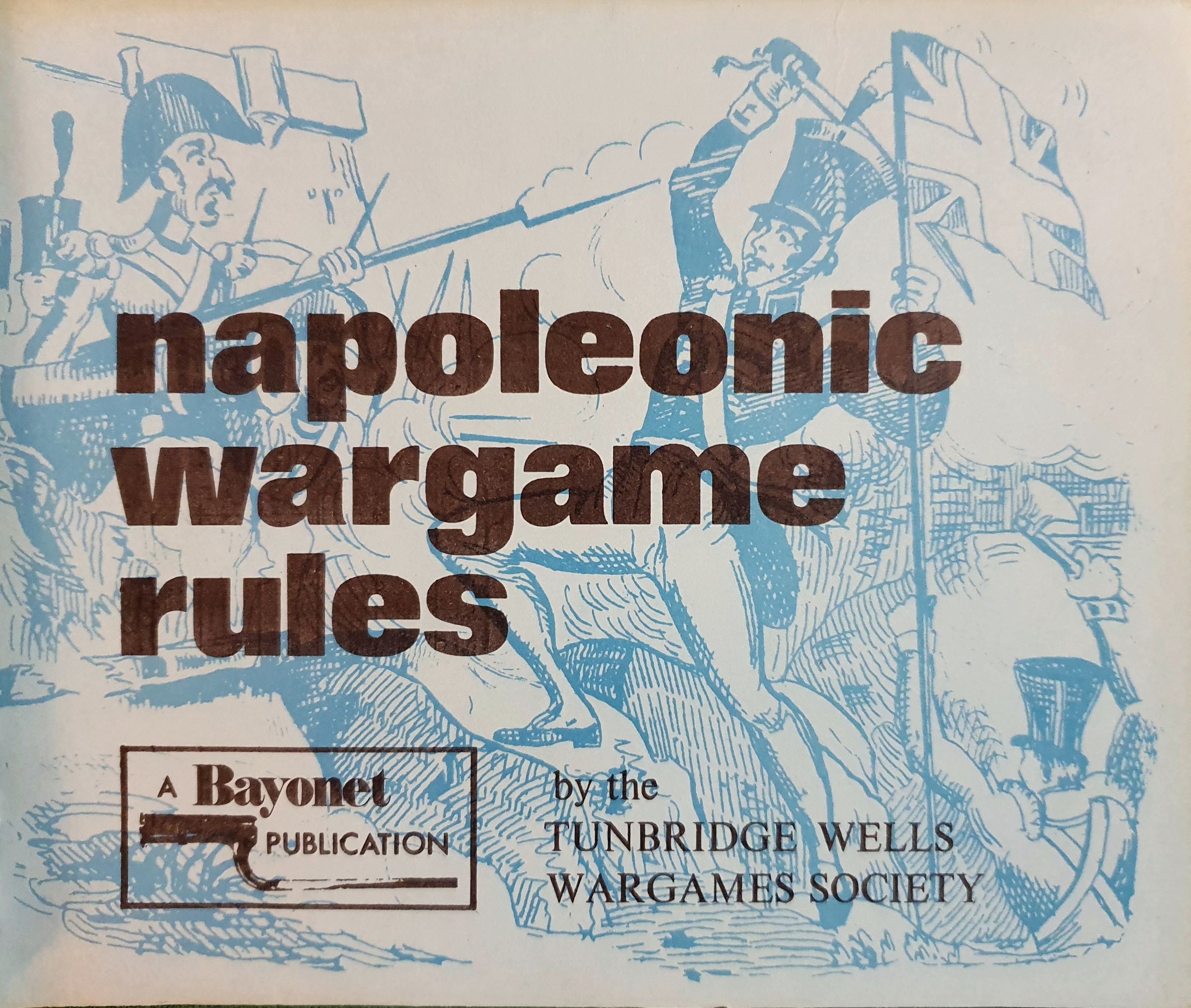 Cover art for Napoleonic Wargame Rules