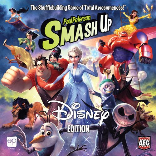 Smash Up: Disney Edition | Collectible Disney Card Game | Featuring Disney  Characters from Frozen, Big Hero 6, The Lion King, Aladdin, The Nightmare