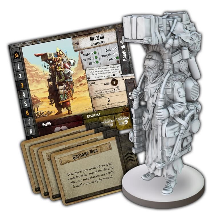 Waste Knights: Second Edition – Scavenger box art