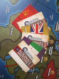 Quartermaster General: Alternative Histories – Player Selection Cards