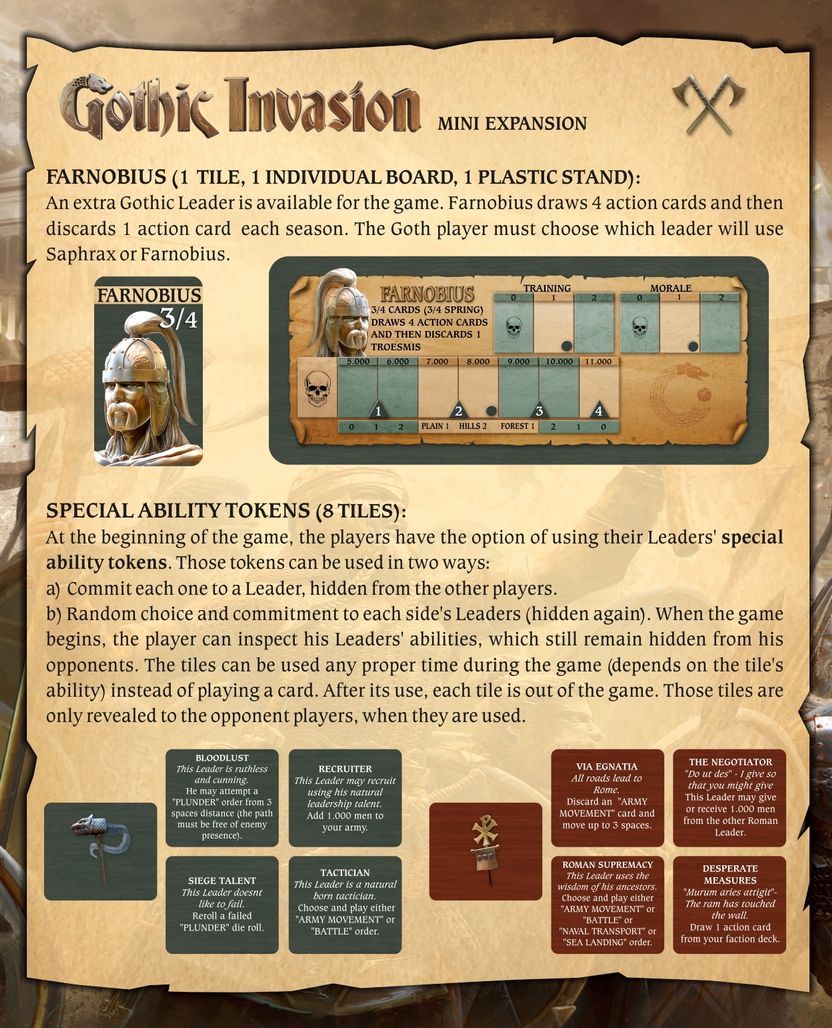 Gothic Invasion: Mini Expansion