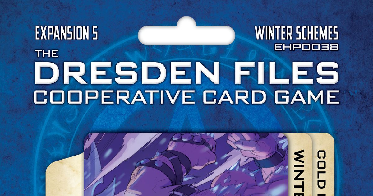 The Dresden Files Cooperative Card Game Expansion 5 Winter Schemes