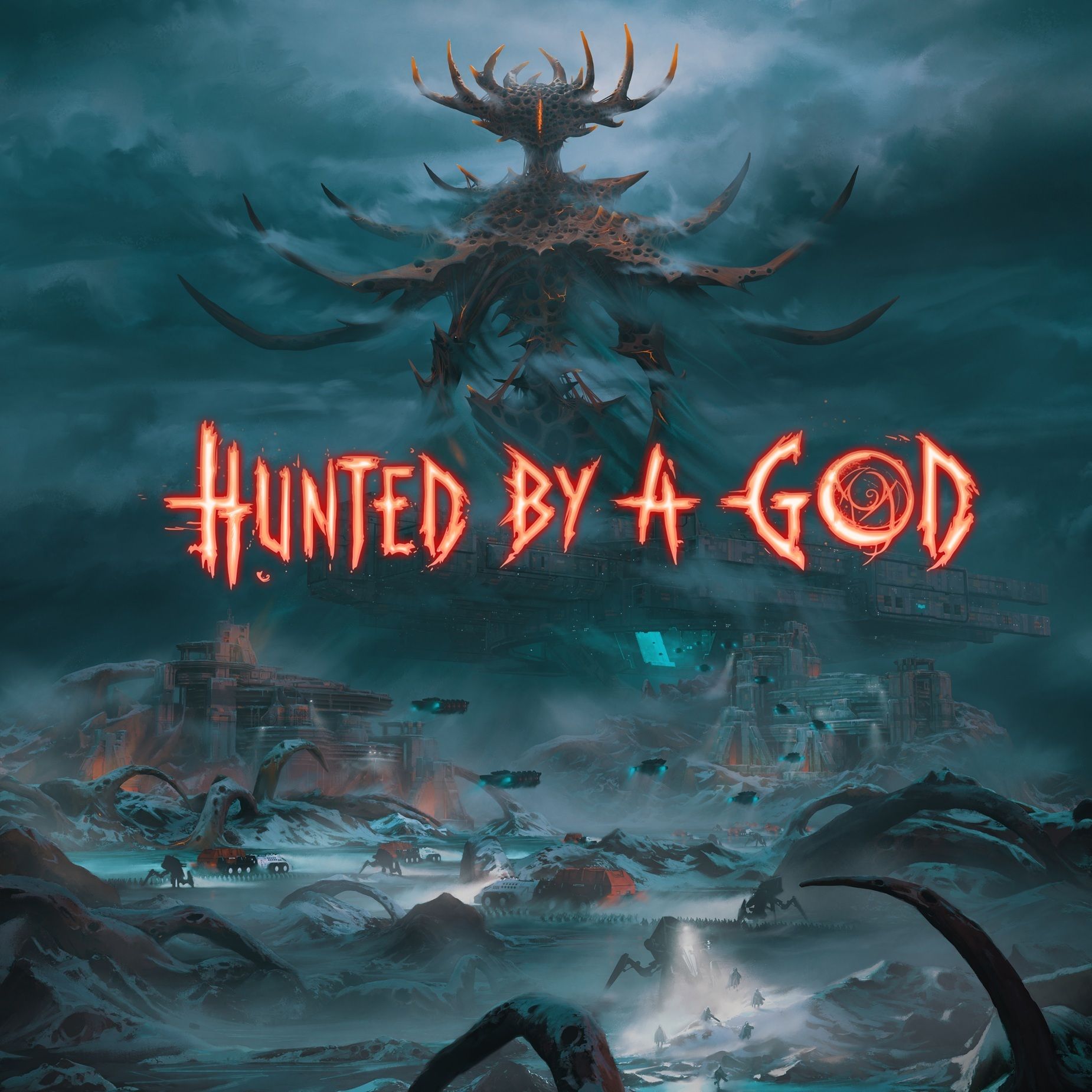 Cover art for Hunted By A God