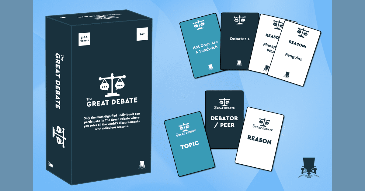 The Great Debate Board Game BoardGameGeek
