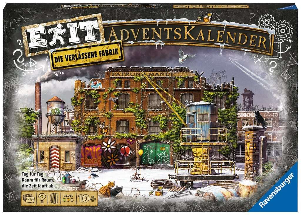 EXIT Adventskalender: Die verlassene Fabrik