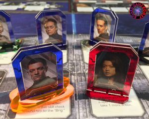 Battlestar Galactica: The Board Game – BoardGameBoost Character Stands