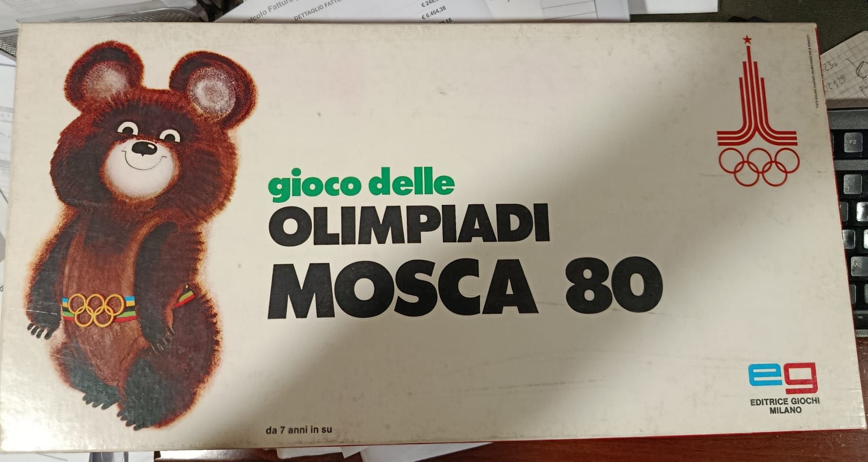 Il Gioco delle Olimpiadi Mosca 1980