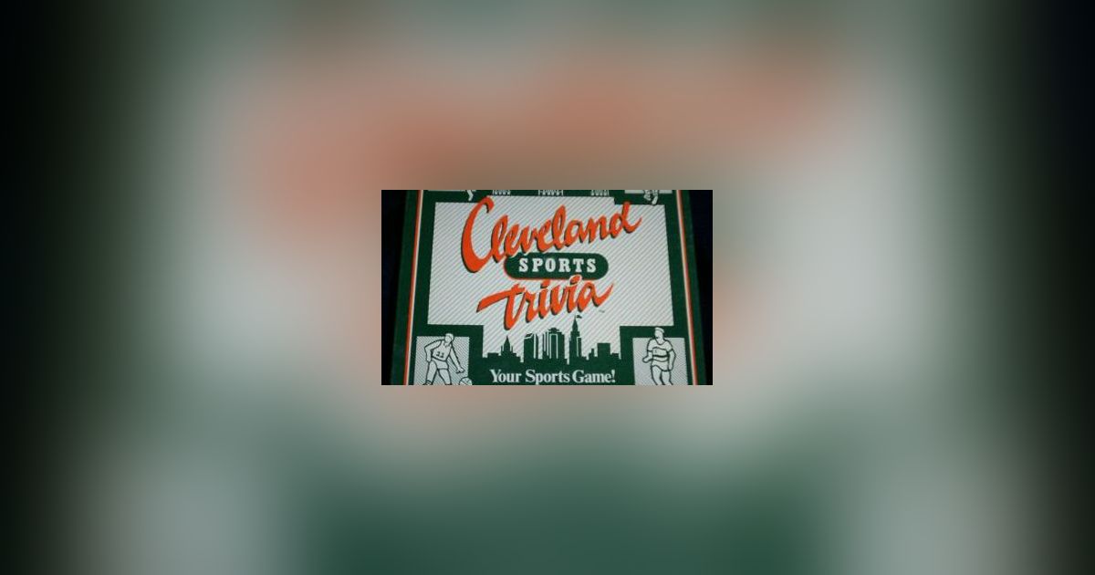 Cleveland Sports Trivia Board Game BoardGameGeek