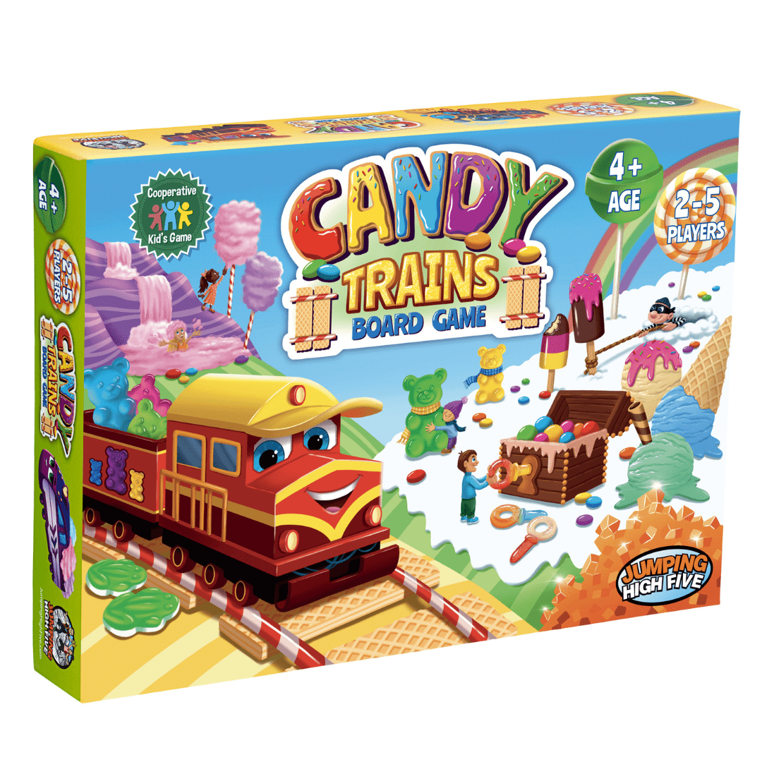 Candy Trains Board Game box art
