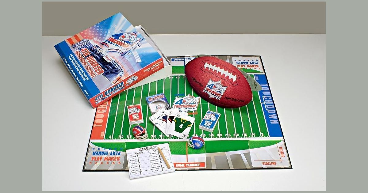 4th Quarter TouchDown Football Board Game BoardGameGeek