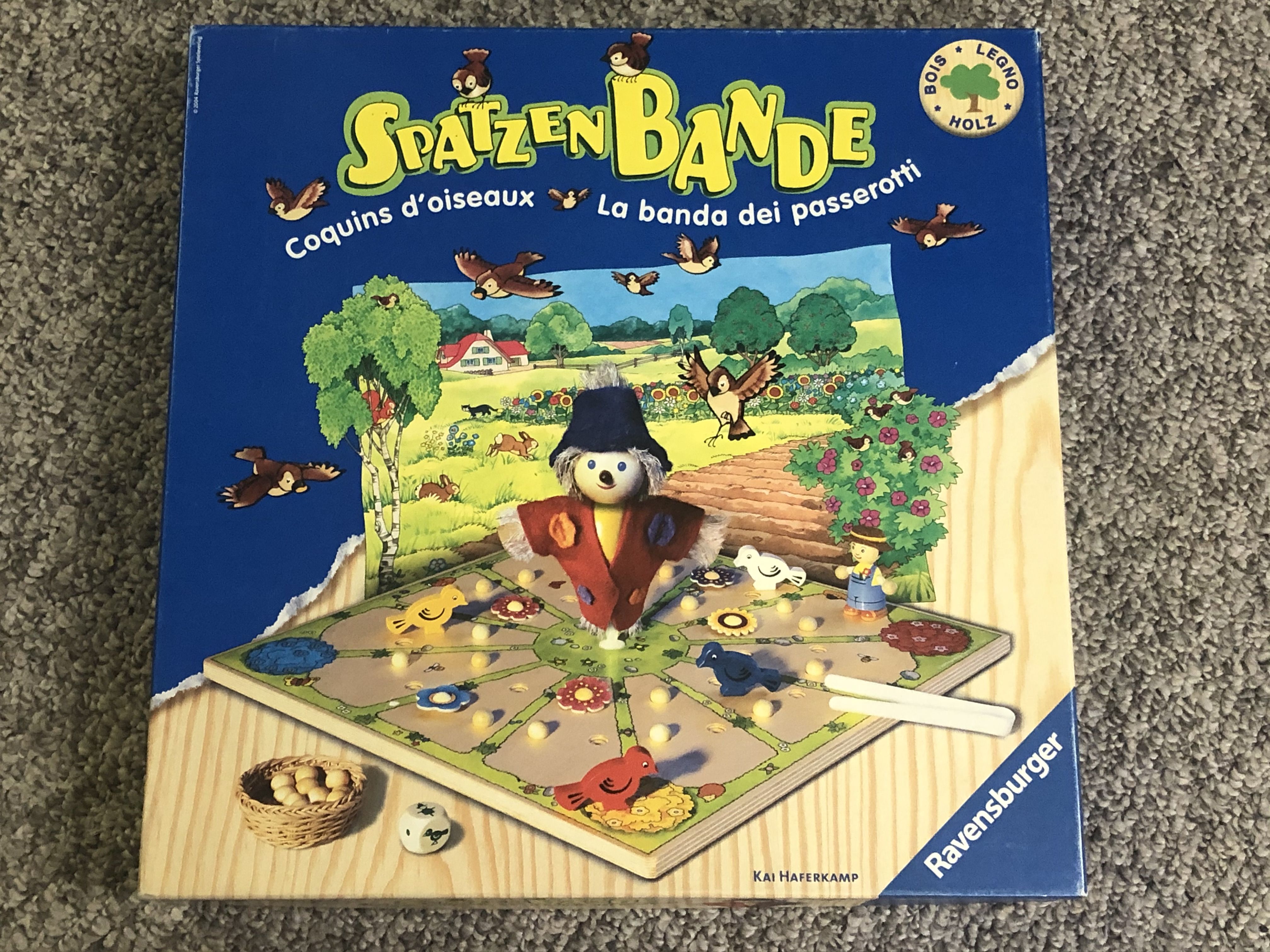 Spatzenbande doboz