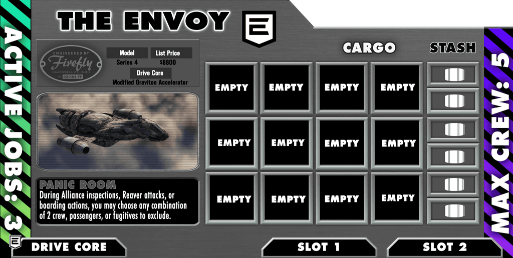 Firefly Series IV variants by Milynko | Firefly: The Game