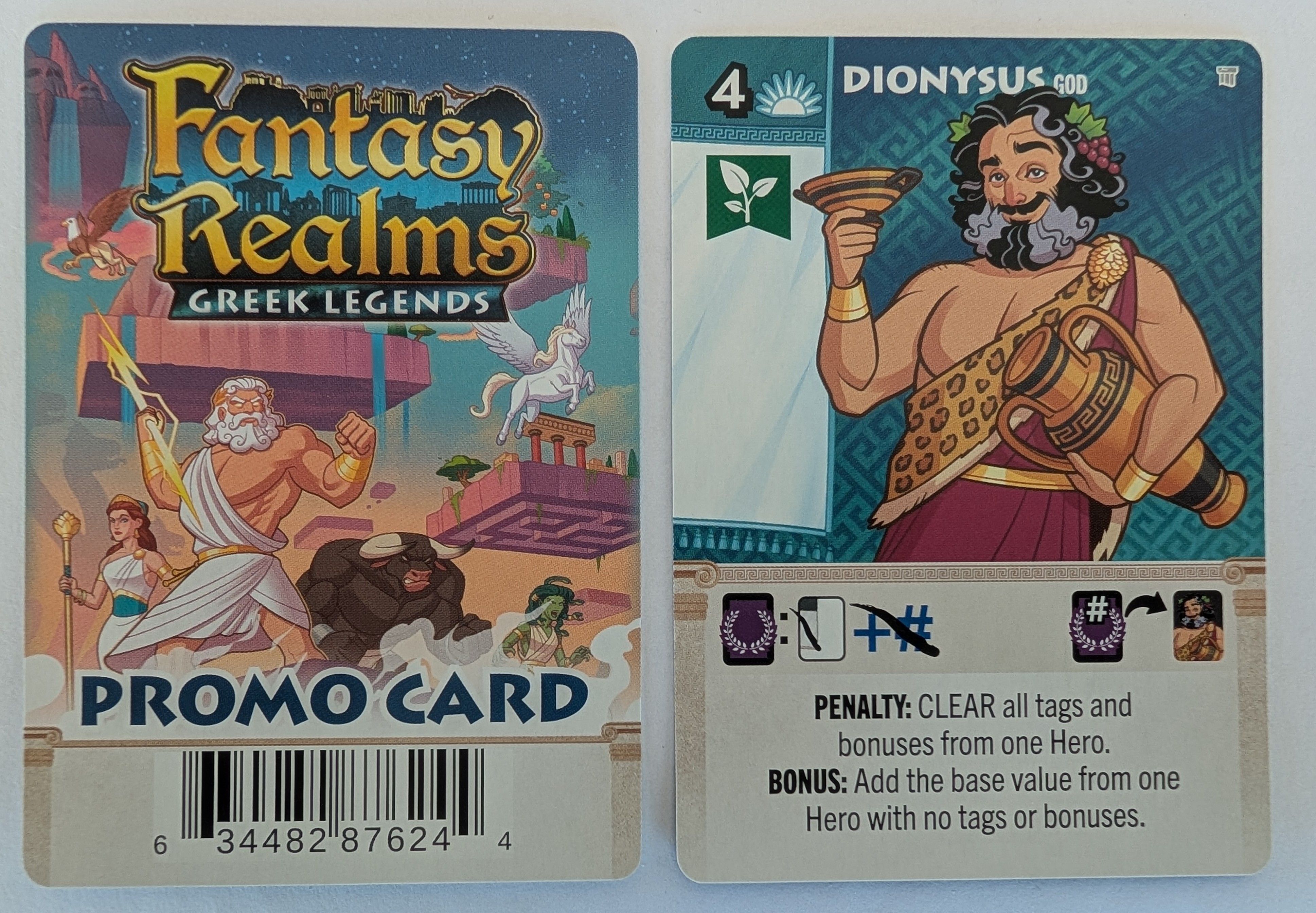 Fantasy Realms: Greek Legends – Dionysus Promo Card
