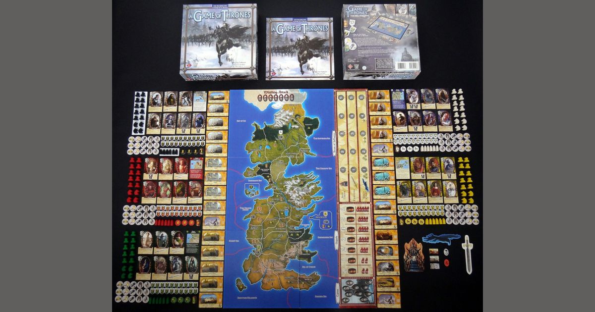 a game of thrones the board game dragons burning city