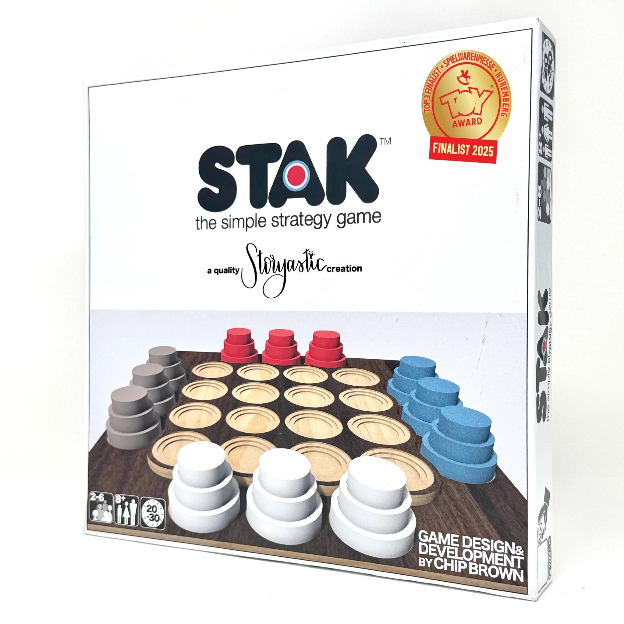 Cover art for STAK: The Sophisticated Simple Strategy Game