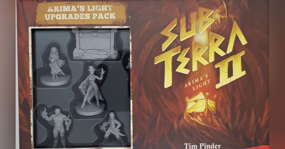 Sub Terra II Miniatures: Arima's Light Upgrade