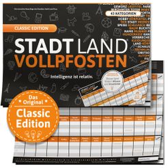 Stadt Land Vollpfosten: Classic Edition box art