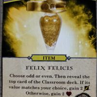 Harry Potter: Hogwarts Battle – Defence Against the Dark Arts: Felix Felicis Promo Card