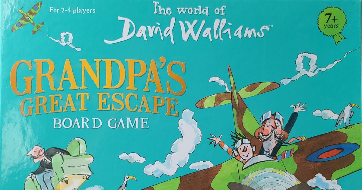 Grandpa's Great Escape Board Game, Board Game