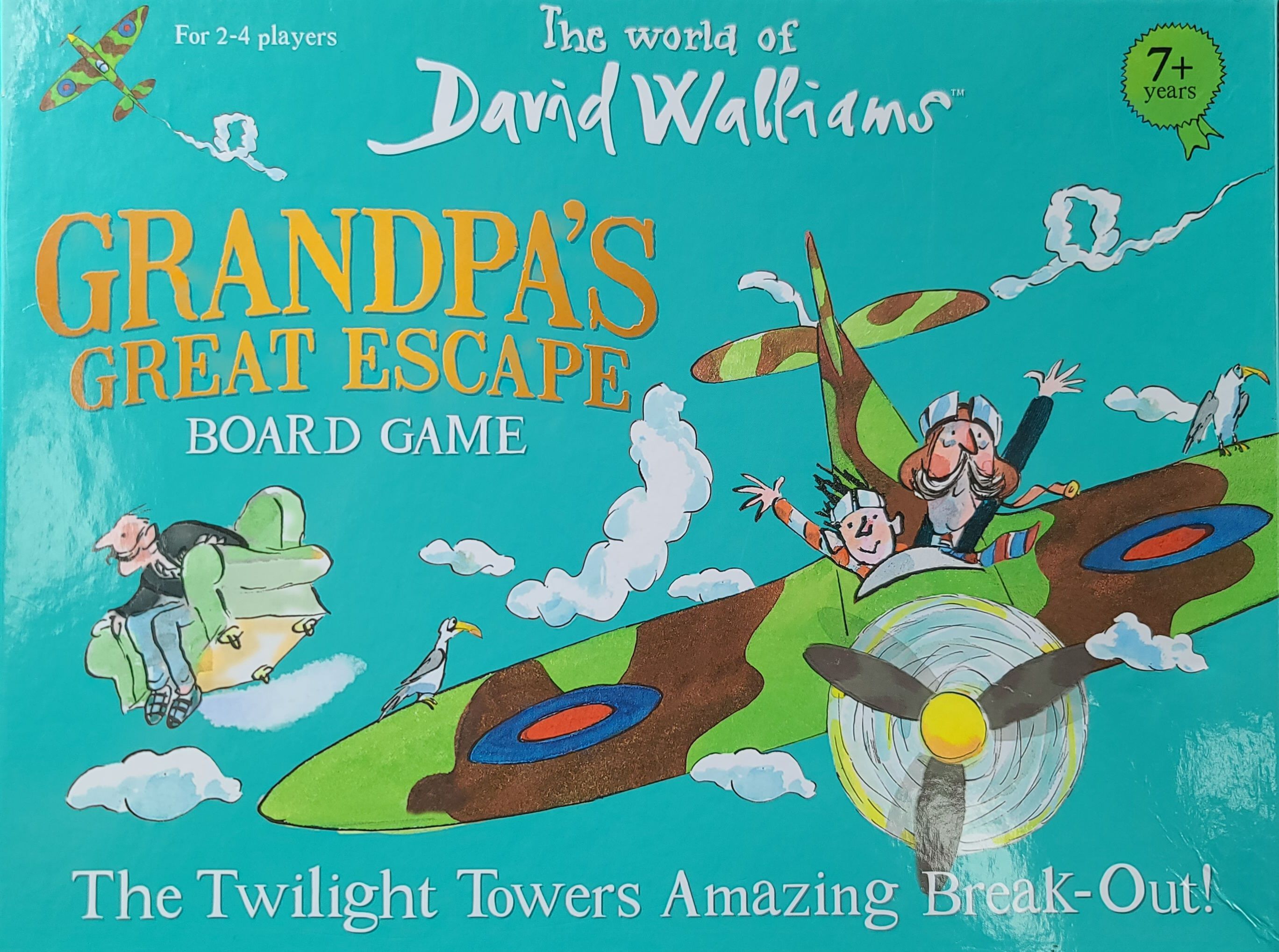 Grandpa's Great Escape Board Game cover