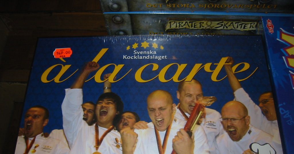 À la carte Board Game BoardGameGeek