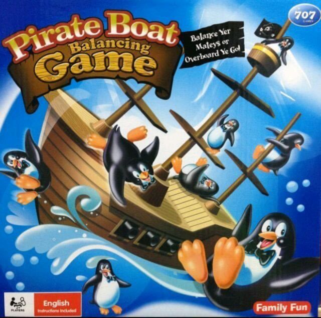 Pirate Boat Balancing Game
