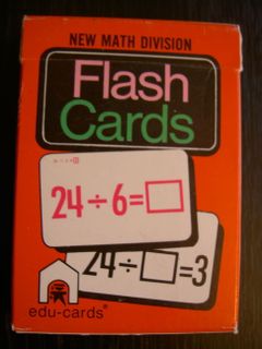 Division Flash Cards