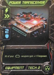 Critical Mass: Power Transceiver promo card